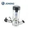 zero dead leg flush bottom valve